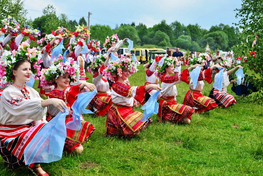 Троицкие хороводы в Орловском полесье 2023 год